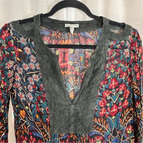 Joie cut out shoulder tunic blouse - Picture 2 of 7